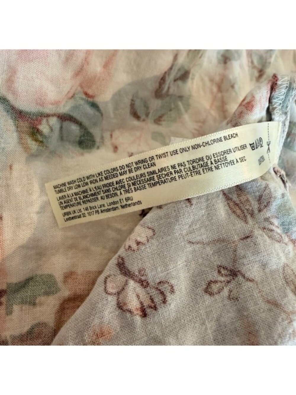 NWT Anthropologie LyreBird Size Small Printed Tie-Back Midi Nap Dress - Picture 15 of 15